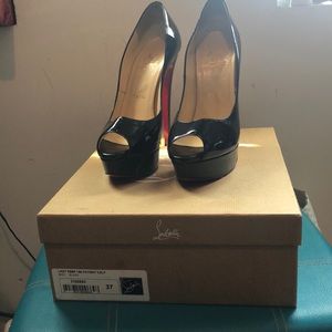 Lady Peep Toe Pumps